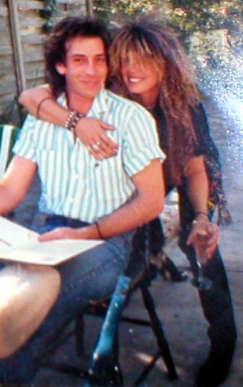 TONY AND SHADE...SUNSET BEACH...1988
