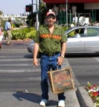 TONY IN VEGAS IN FRONT OF THE HARLEY STORE...2004