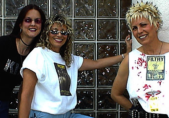 JEANIA INGLE, SHERI LAWRENCE, SHADE BURNETT AT SAINTS & SINNERS FILM FESTIVAL