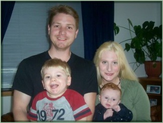 My husband, children and I!