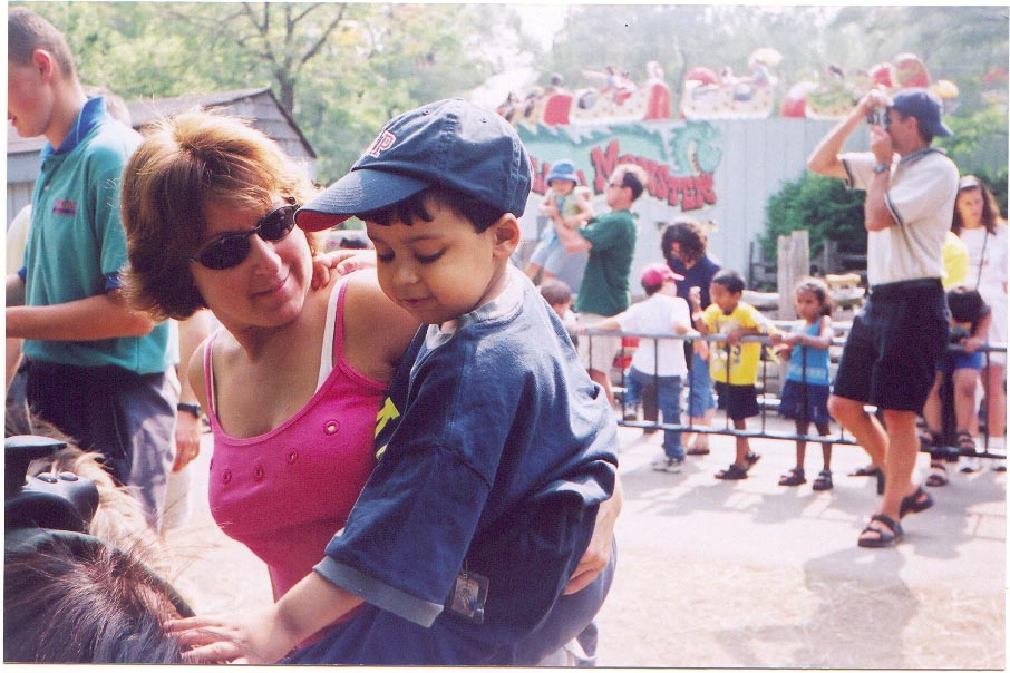 MOMMY AND SHAD, JULY 2000