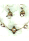 Garnet & Pearl Set
