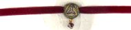 garnet ribbon trefoil