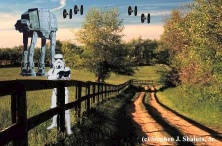 AT-AT With Stormtrooper