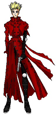 'Tis Vash, the Stampede, Humanoid Typhoon!