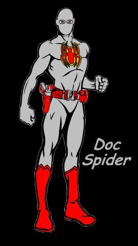 This is Doc Spider, a superhero