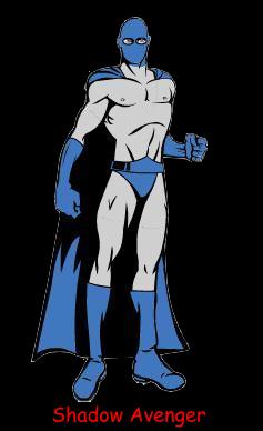 Shadow Avenger as he appeared in 2000