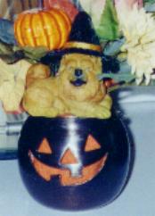 Chow Chow Jack-O-Lantern