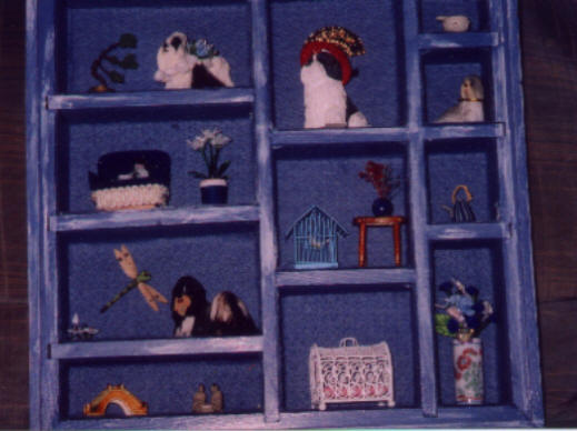 Shih Tzu Shadow Box