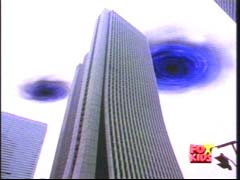 The portals begin to open in the sky