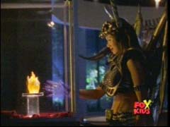 Vypra tries to steal the Solar Amulet