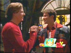 Lightspeed Rescue give their jackets to the Time Force