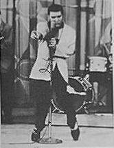 Elvis onstage circa 1956