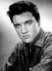 Elvis in the 50s.