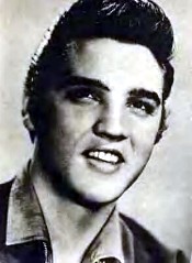 Elvis in the early 1950s.