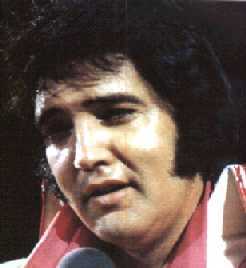 Elvis with questioning look on his face