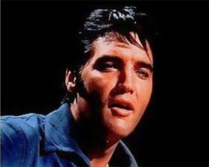 Elvis during the '68 Comeback.
