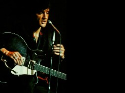 Elvis onstage in 1969