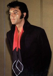 A candid Elvis in 1969