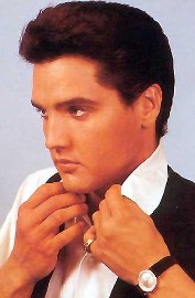 Elvis in an early 60s publicity photo