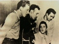 Elvis with Jerry Lee Lewis, Carl Perkins, and Johnny Cash.