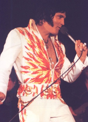 Elvis Burning Love