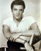 A young Elvis in a publicity shot.