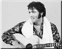 Elvis rehearsing