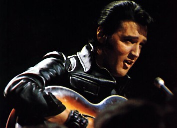 Elvis during pit session of '68 Comeback.