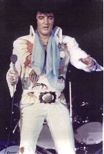 Elvis onstage in OH