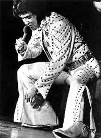 Elvis onstage in Florida, 1972.