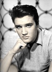 Elvis in an early publicity shot