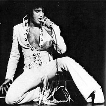 Elvis singing Suspicious Minds