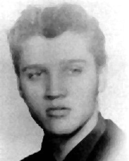 Elvis as a teenage boy.