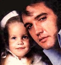 Elvis with Lisa Marie