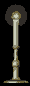 lighted candle