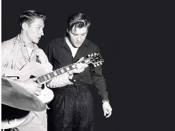 Elvis with Scotty Moore