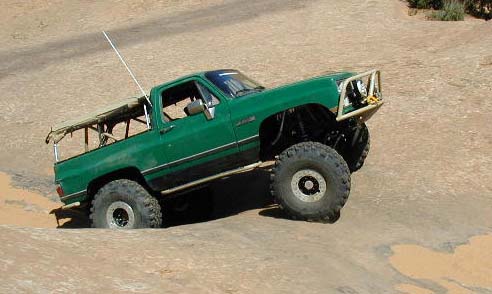 Stephen Watson's bad-ass ORD Jimmy.&nbsp; Very trick, sporting a 4 link up front and a hot big-block.
