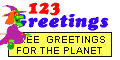 sending online cards to your loved ones is as easy as 123!