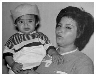 1 year old poet & mother in 1969