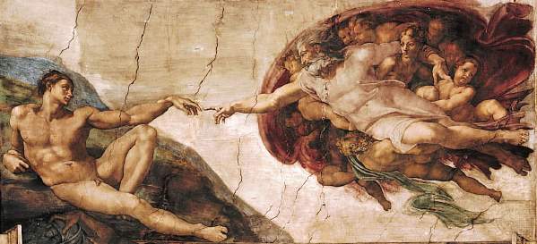 Painting by Michelangelo Buonarroti