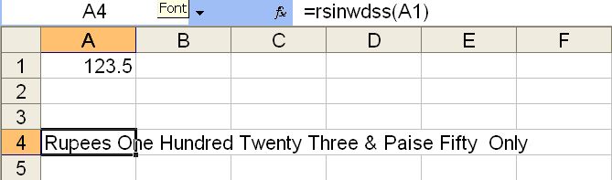 Rs in Word