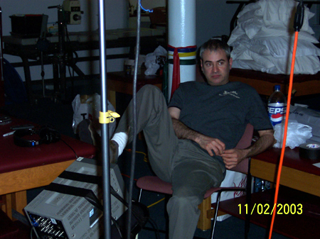 Matthew Relaxing.