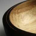 Blackened Spalted Beech bowl