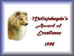 Mellsjehegda's Award of Excellence