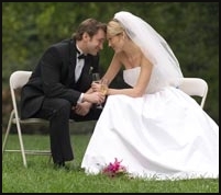 picture of bride and groom