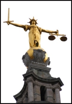 picture of old bailey statue