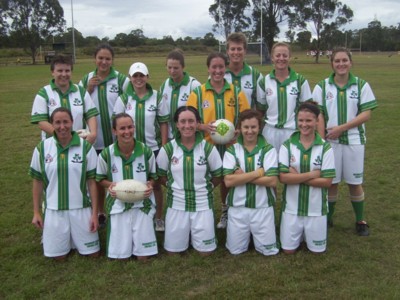 Shamrocks record-breaking ladies team of 8th May 2005