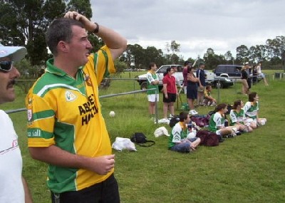 Ladies coach Glenn Carpenter was scratching his head before coming up with this week's big win