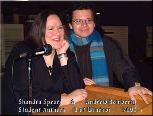 Andrew & Shandra at the Aboriginal Writers Festival, 2003